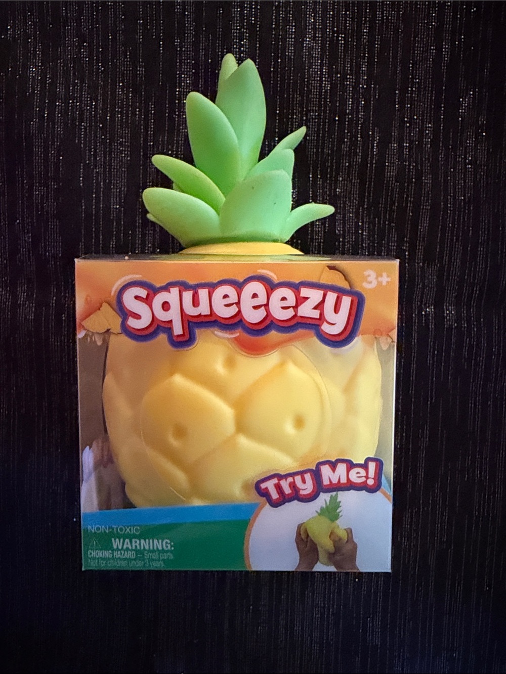 Sunny Days Squeeezy Pineapple Squishy